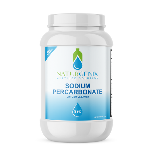 Sodium Percarbonate, High Purity, Oxygen Bleach Cleaner, 9-lbs