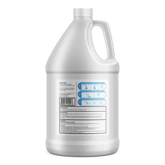 Hydrogen Peroxide 3%, Food Grade, 1-Gallon (128-floz), Multi-Use, Ready-to-Use