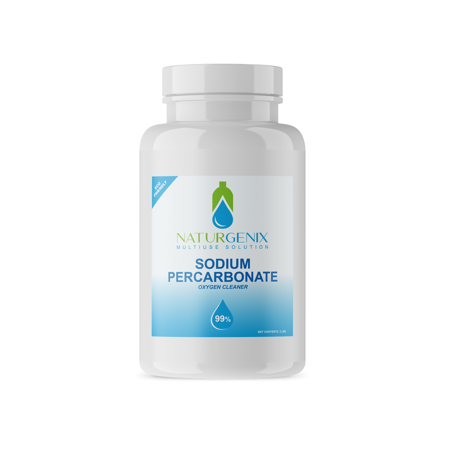 Sodium Percarbonate, High Purity, Oxygen Bleach Cleaner, 9-lbs